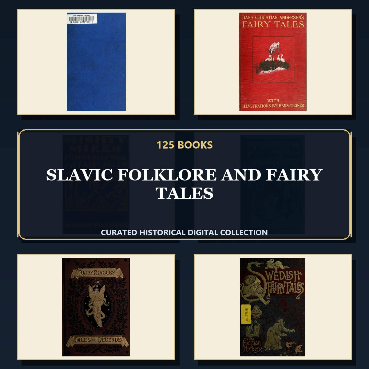 125 Slavic Folklore and Fairy Tales PDF Books – Curated Historical Collection cover