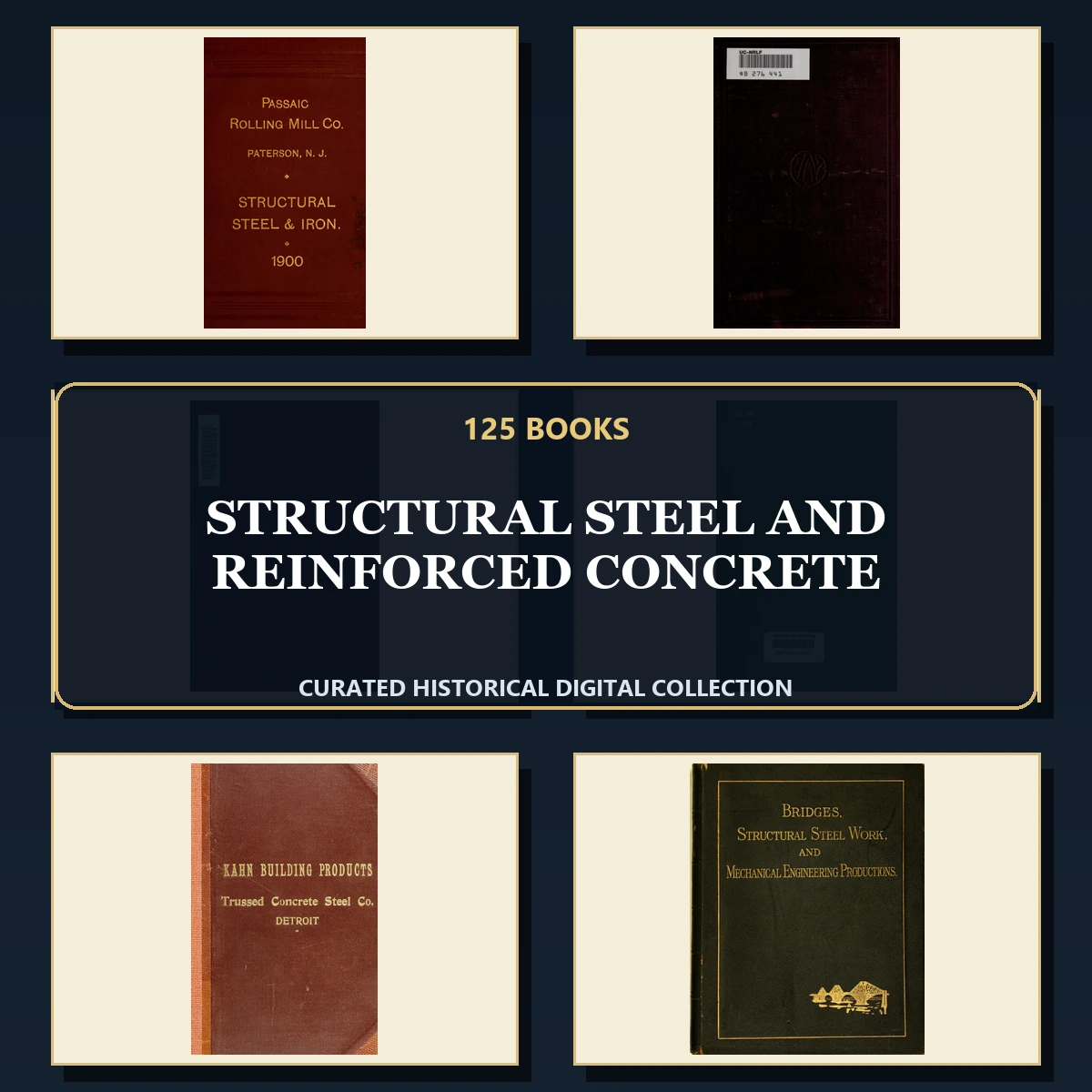 125 Structural Steel and Reinforced Concrete PDF Books – Curated Historical Collection