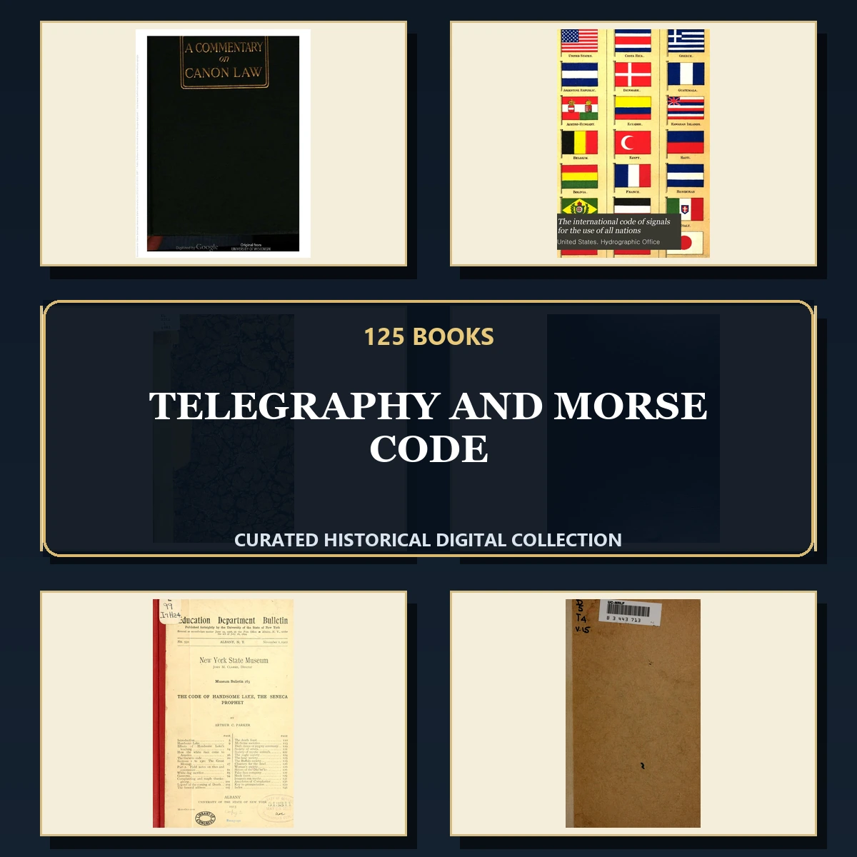 125 Telegraphy and Morse Code PDF Books – Curated Historical Collection cover