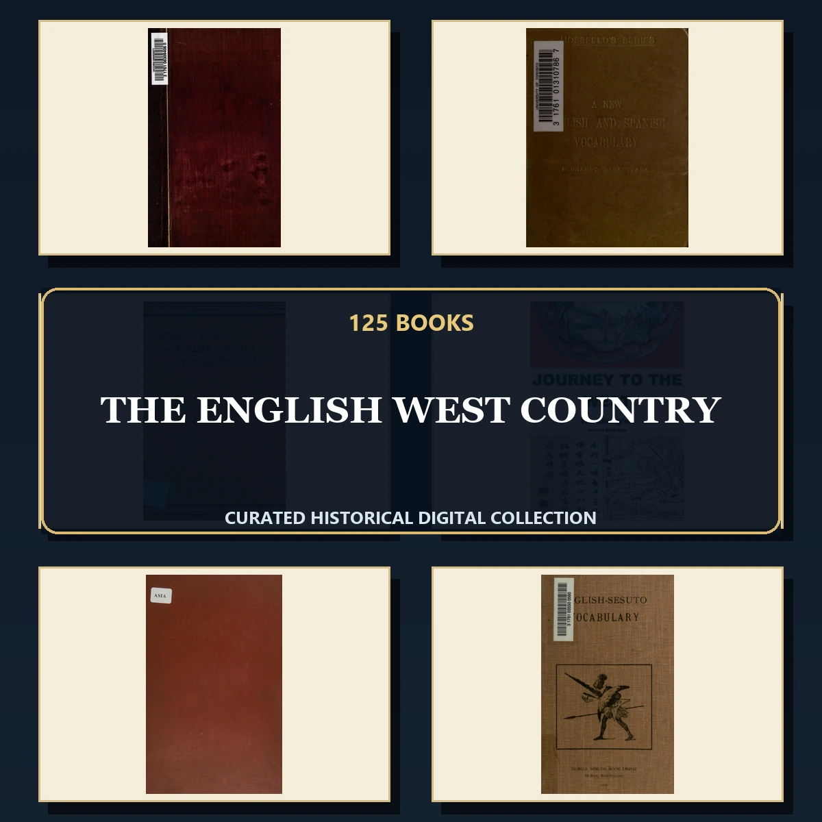 125 The English West Country PDF Books – Curated Historical Collection cover