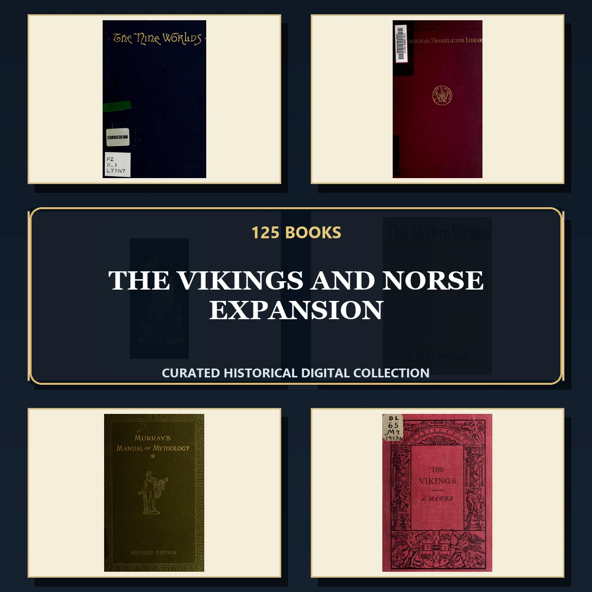 125 The Vikings and Norse Expansion PDF Books – Curated Historical Collection cover
