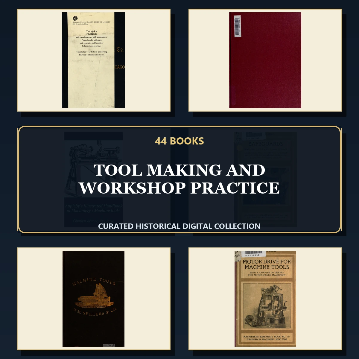 44 Tool Making and Workshop Practice PDF Books – Curated Historical Collection cover