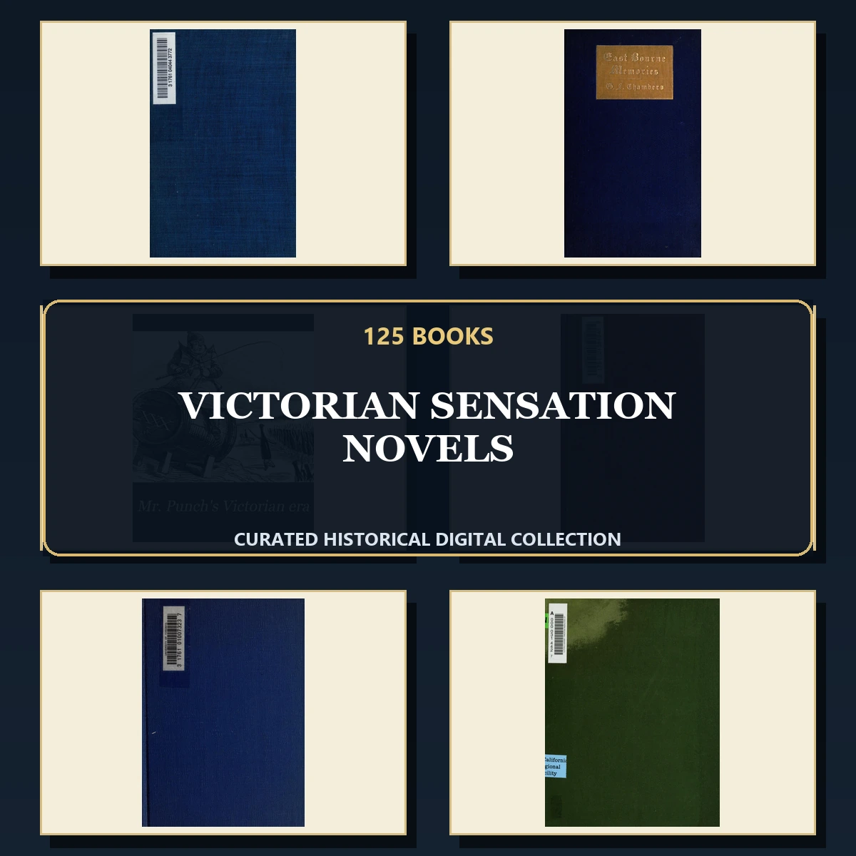 125 Victorian Sensation Novels PDF Books – Curated Historical Collection