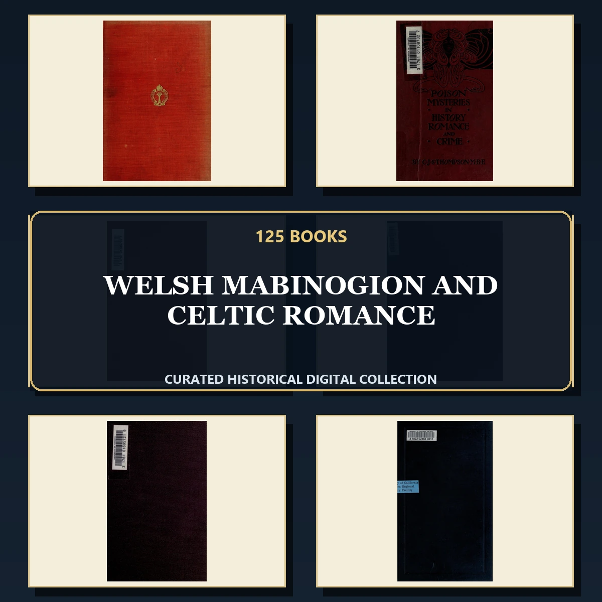 125 Welsh Mabinogion and Celtic Romance PDF Books – Curated Historical Collection