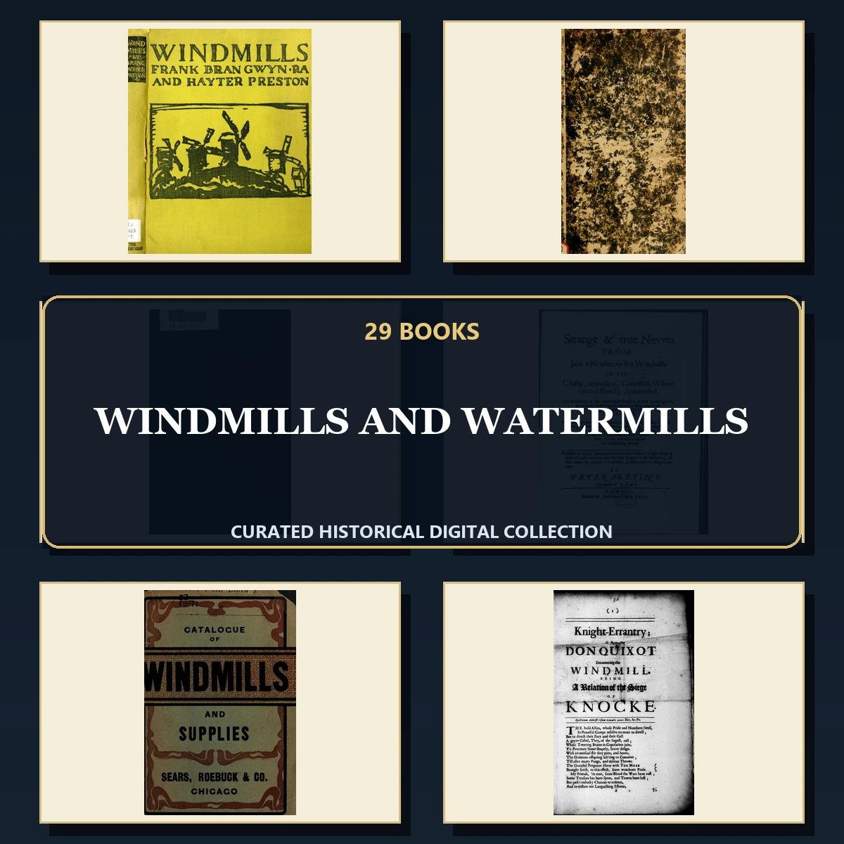 29 Windmills and Watermills PDF Books – Curated Historical Collection cover