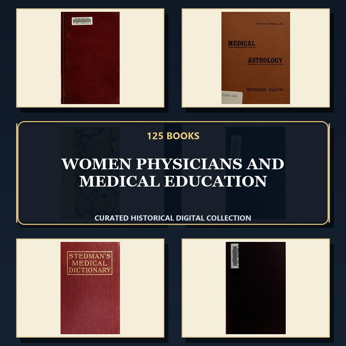 125 Women Physicians and Medical Education PDF Books – Curated Historical Collection cover
